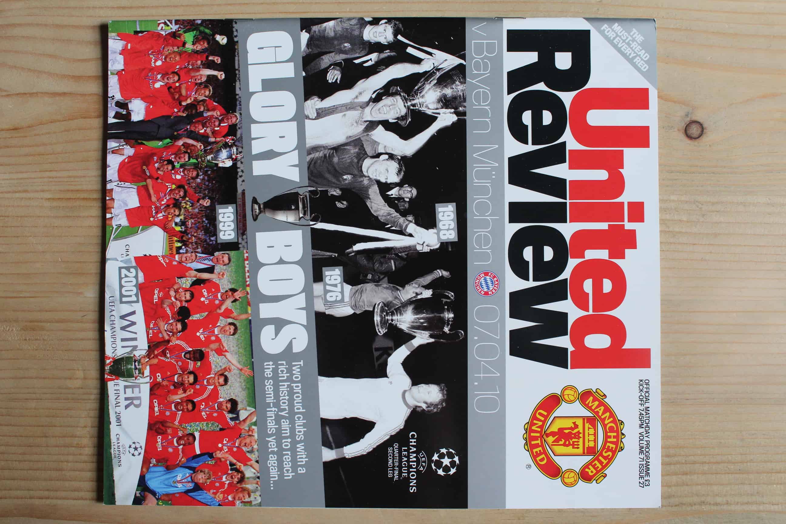 Manchester United FC v Bayern Munich/Munchen